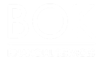 BOK Financial Services Logo White